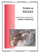 Prelude on Nicaea Organ sheet music cover